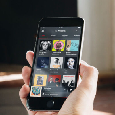 Streaming services like Spotify are gaining popularity